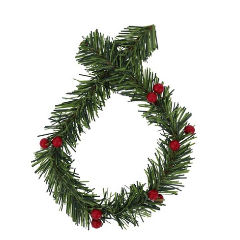 20ct 18 Noble Fir Pine With Berries Decorative Garland Ties - Haute Décor  : Target