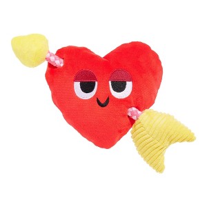 BARK 10" I Chews You Heart Throbert Dog Rope Toy - 1 of 3