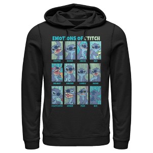 Men's Lilo & Stitch Emotions of 626 Pull Over Hoodie - 1 of 4