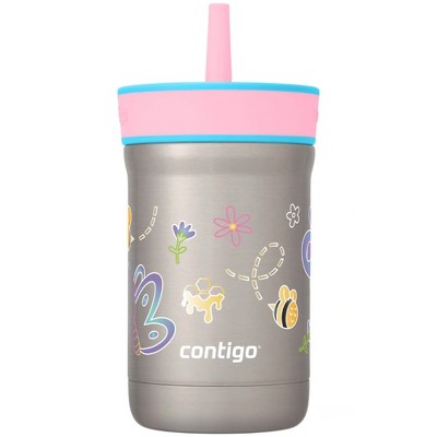 Image of Contigo Kid's 12 oz. Leighton Stainless Steel Tumbler - Raspberry/Azalea