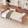 Whisen Twin Size Upholstered Daybed with 4 Support Legs - 3 of 4