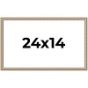 PosterPalooza | Minimalist Silver Picture Frame - UV Acrylic, Backing Board, Hanging Hardware Included - 2 of 4