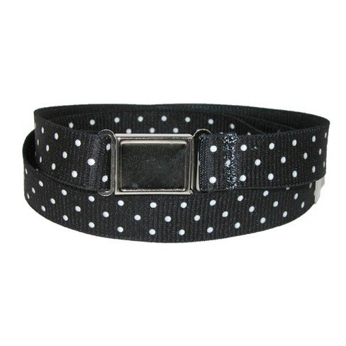 STRETCH BELT - black ONE SIZE - Elasticated belt with magnetic