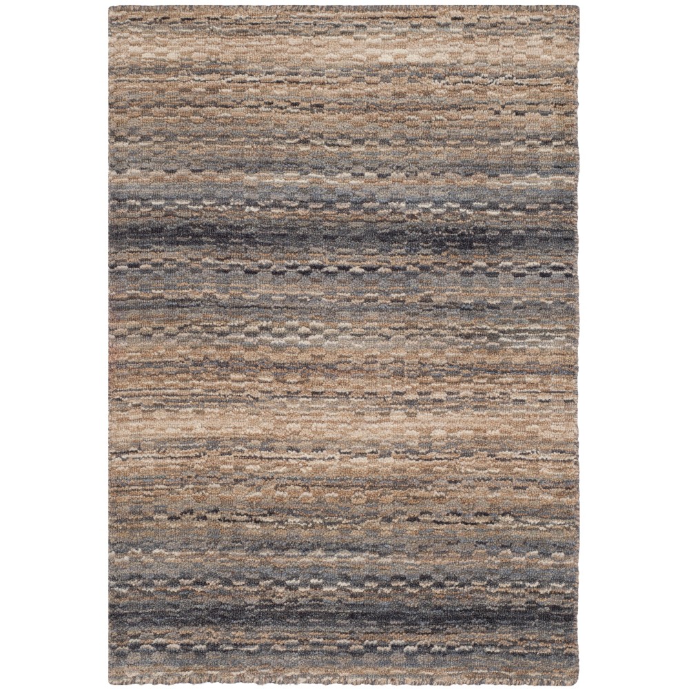 2'x3' Stripe Loomed Accent Rug Gray - Safavieh