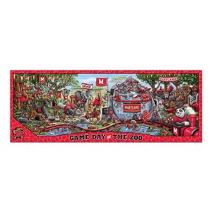 NCAA Maryland Terrapins Game Day at the Zoo 500pc Jigsaw Puzzle: Animals Theme, Ages 10+ - 1 of 3
