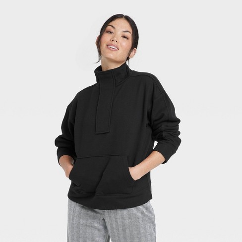 Women's Quarter Zip Sweatshirt - A New Day™ : Target