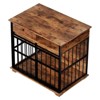 Kumasinova 35.43" Dog Crate Furniture,Dog Cage with Storage,Dog Kennel Indoor End Table with Tray,Dog Crates for Medium Dogs - 3 of 4