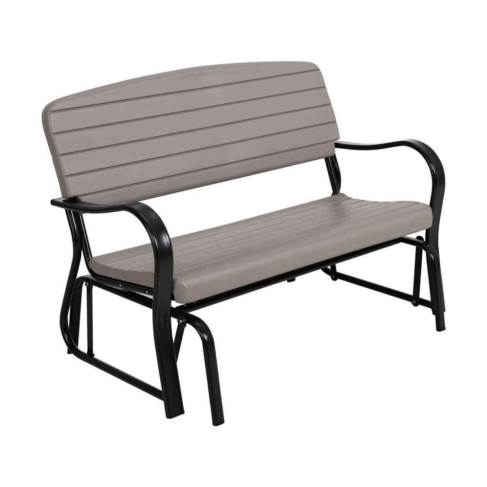 Beige Glider Bench Lifetime