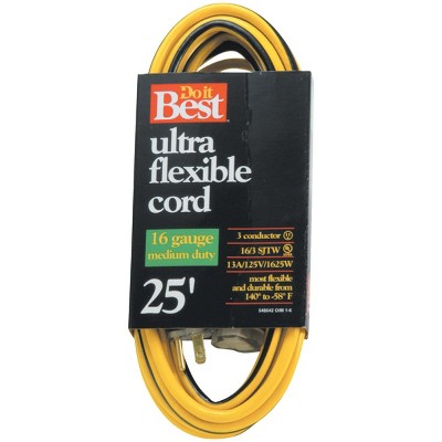Do it Best  25 Ft. 16/3 Medium-Duty Extension Cord 553060