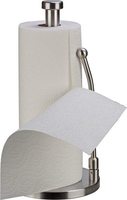 Jumbo Paper Towel Holder With Adjustable Spring Arm In Stainless Steel ...