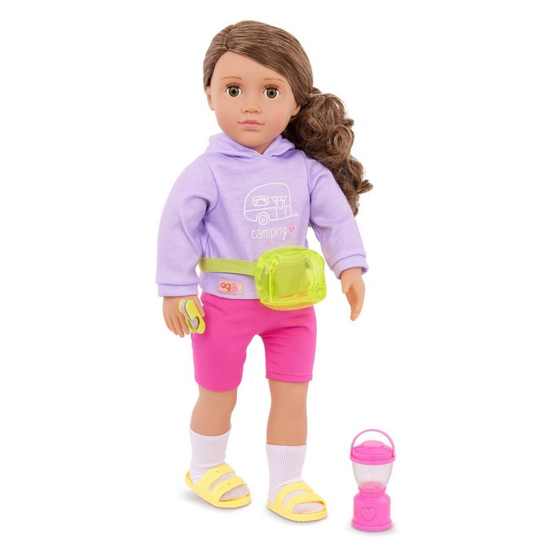 Our Generation Vivian 18&#39;&#39; Camping Doll &#38; Accessories Set, 4 of 7
