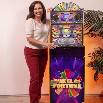 Wheel of Fortune 5-Foot Tall Full-Size Arcade Game Cabinet