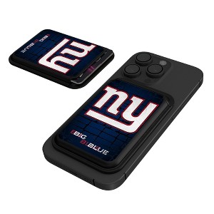 NFL NFC Teams Brick Wall Black Magnetic Credit Card Wallet - 1 of 3