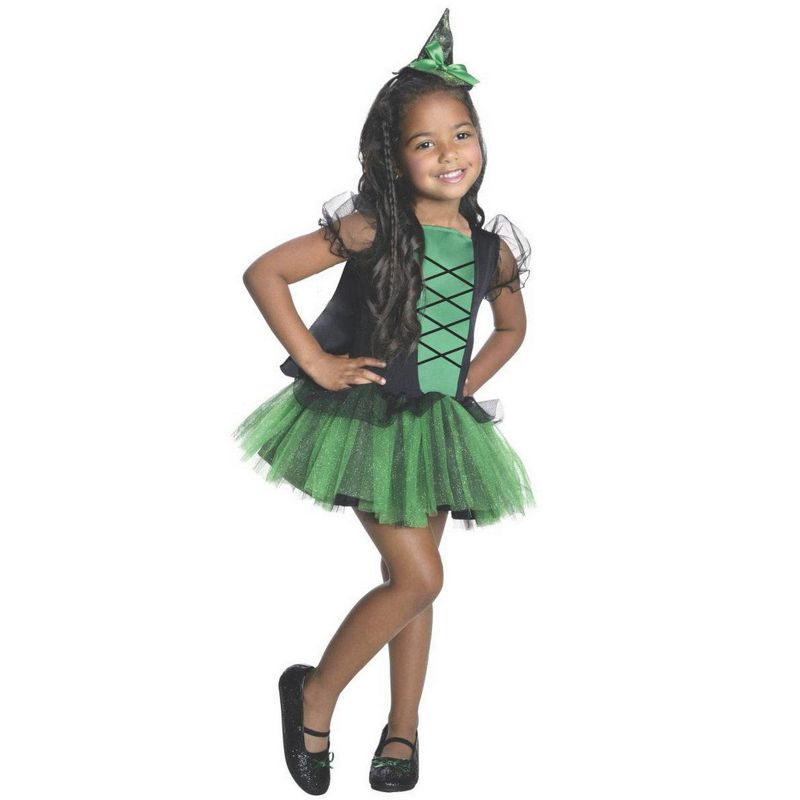 Rubies Wizard of Oz - Wicked Witch of the West Tutu Girls Costume, 1 of 3