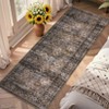 Garvee Area Rug Washable Vintage Medallion Print Rugs for Living Room Bedroom Soft Low Pile Non-Slip Carpet - 2 of 4