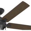 52" Candle Bay Outdoor Ceiling Fan with LED Light - Hunter Fan: Remote, 5 Blades, ETL Listed - 3 of 4