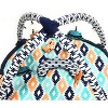 Bacati - Baby Activity Gyms & Playmats (Aztec Design/Print Aqua/Orange/Navy) - 2 of 4