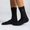 Always Warm by Heat Holders Men's Warmest Twist Crew Socks - Black 7-12 - 2 of 4