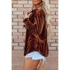 Women's Velvet Buttoned Shirt - Pretty Bash - 4 of 4