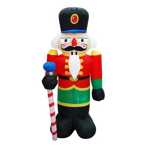 Jeco Inc. 6' Nutcracker Inflatable Christmas Decoration : Target