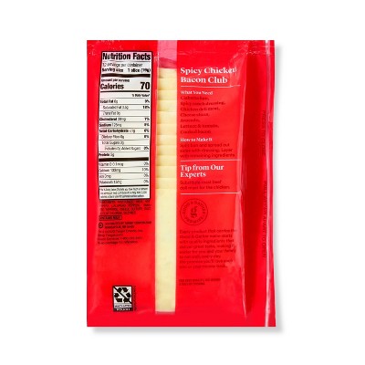 Habanero Monterey Jack Deli Sliced Cheese - 8oz/12 slices - Good & Gather™