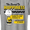 Women's - Peanuts - Secret To Happiness Short Sleeve Graphic T-Shirt - 2 of 4