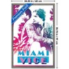 Trends International Miami Vice (1984) - Crockett and Tubbs Framed Wall Poster Prints - 3 of 4