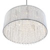 CWI Lighting Claire 12 Light Drum Shade Chandelier With Chrome Finish - 3 of 4
