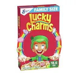General Mills Family Size Lucky Charms Cereal - 18.6oz
