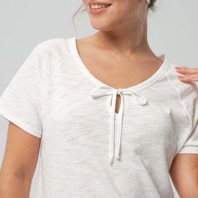 Women's Raglan Short Sleeve Tie-Front T-Shirt - Universal Thread™