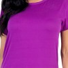 Slickblue Women's Basic Short Sleeve T-Shirt, Stretch Jersey Knit, Casual Everyday Fit, 10 Color Options, Size S-L - 3 of 4