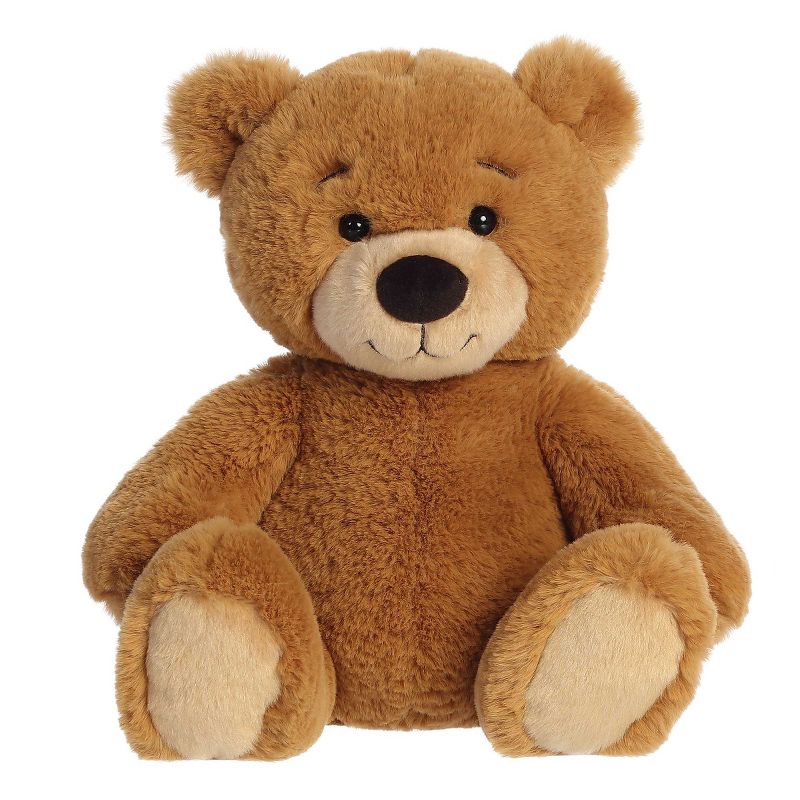 Aurora Large Ginger Bear Snuggly Stuffed Animal Brown 13", 1 of 5
