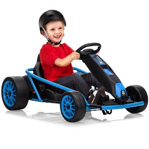 Jojoka 24V 9Ah Kids Ride On Go Kart Toy,High Speed 8.1MPH Drifting Car with 2x300W Motors - 1 of 4