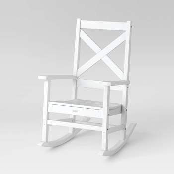 Shawboro POLYWOOD Patio Rocking Chair - White - Threshold™