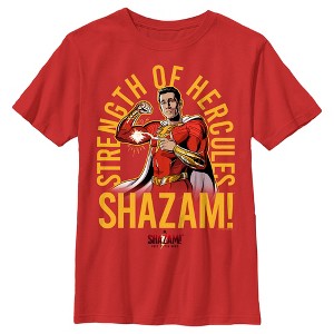 Boy's Shazam! Fury of the Gods Strength of Hercules T-Shirt - 1 of 4