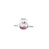 Unique Bargains Rhinestone Small Round Bulk Glass Spacer Beads for Jewelry Making 100 Pcs - 2 of 4