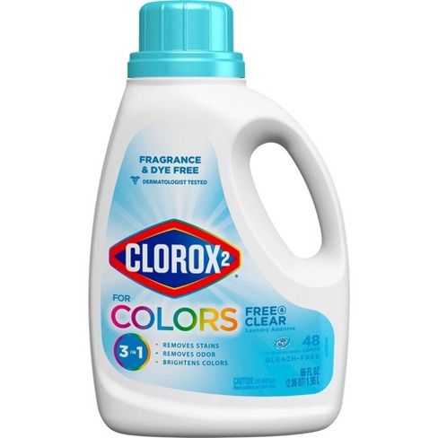 Clorox 2 Laundry Stain Remover and Color Booster - Free and Clear - image 1 of 4