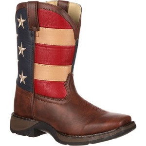 LIL' DURANGO Kid's Patriotic Western Flag Boot - 1 of 4