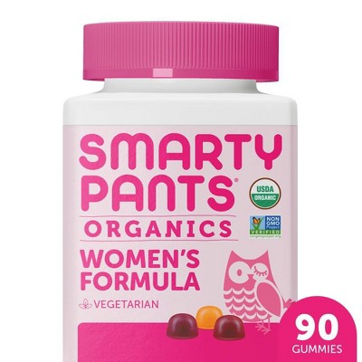 Smartypants Organics Women's Formula Multivitamin Gummies - 90ct : Target