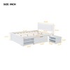 Full Size Platform Bed with Drawer and Two Shelves - 4 of 4