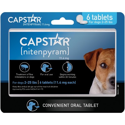 Capstar nitenpyram For Dogs 2 25lbs Target