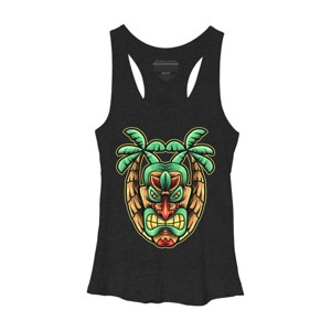 Women's Design By Humans summer with tiki By donipacoceng Racerback Tank Top - 1 of 2