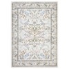 Floral Washable Rugs for Living Room Bedroom Soft Non-Slip Low Pile Print Area Rug Botanical Foldable Accent Rugs - 3 of 4
