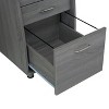 Kumasinova Home Office Workstation Desk with Keyboard Tray,Back Cable Hole&Drawers,Modern Computer Table for Study,Company&Living Room,Gray - 4 of 4