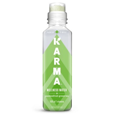 Karma Passionfruit Green Tea Wellness Water - 18 fl oz