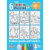 MasterPieces 48 Piece Coloring Puzzles for Kids - Farm - 6-Pack with Markers - 4 of 4
