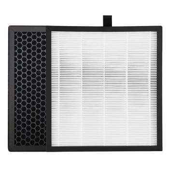 Costway 2-in-1 Air Purifier Replacement Filter True HEPA Filter + Active Carbon Filter