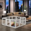 Erommy 10-Panel Dog Playpen With Door, Easy Assembly Pet Playpen for Cats, Dogs, Rabbits and Other Small Animals - 3 of 4