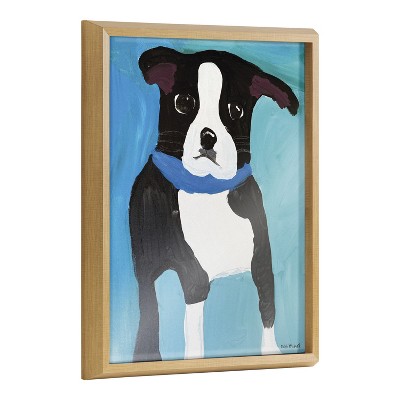 Kate and Laurel Blake Bixby Framed Printed Glass by Caleb Griswold, 16x20, Natural