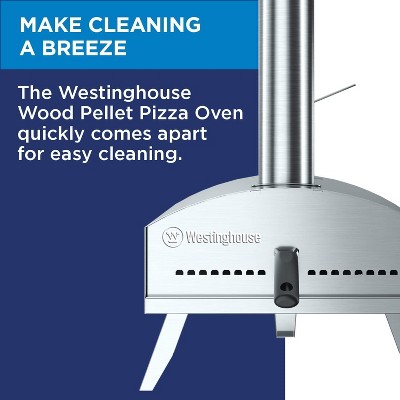Westinghouse Stainless Steel Portable Outdoor Pizza Oven